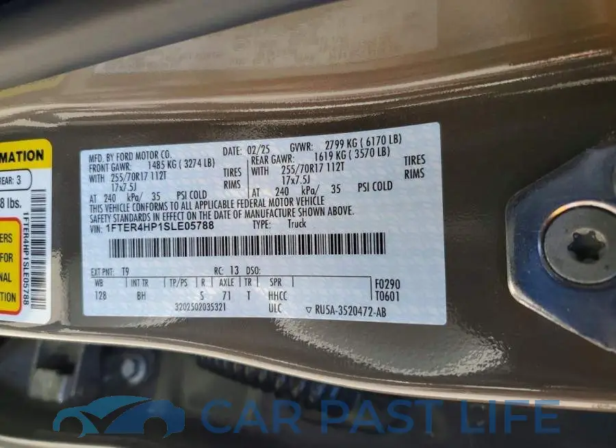 1FTER4HP1SLE05788# 13