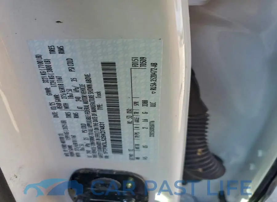 1FTFW3L52SKD74831# 13
