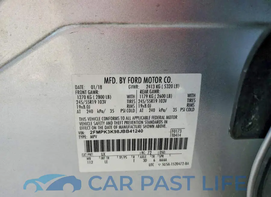 2FMPK3K98JBB41240# 14