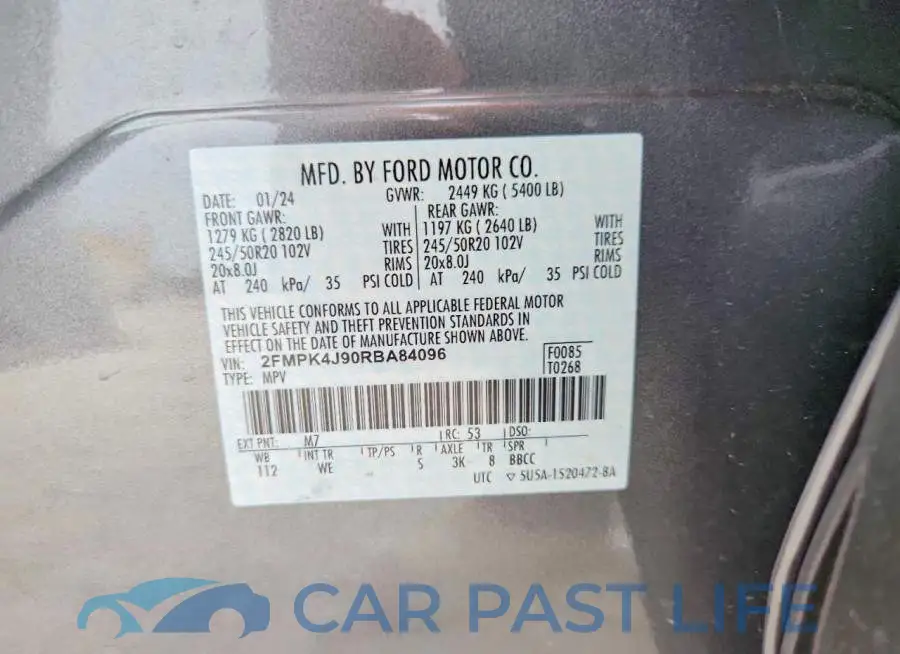 2FMPK4J90RBA84096# 14