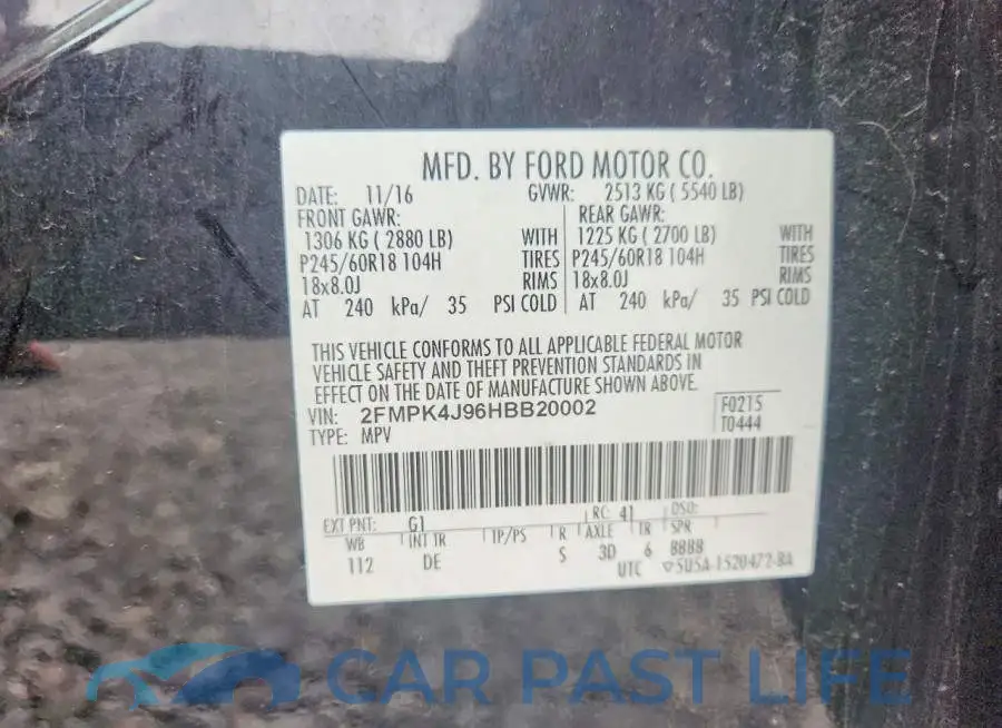 2FMPK4J96HBB20002# 13
