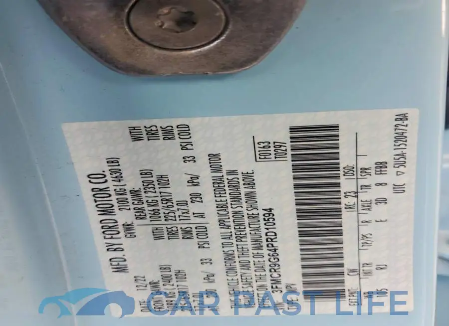 3FMCR9G64PRD10594# 13