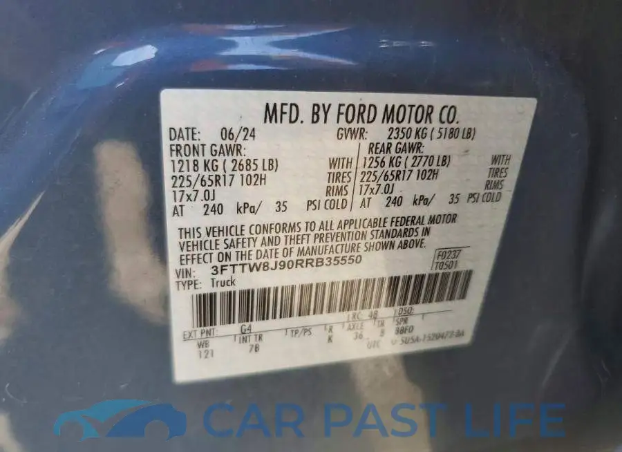 3FTTW8J90RRB35550# 12