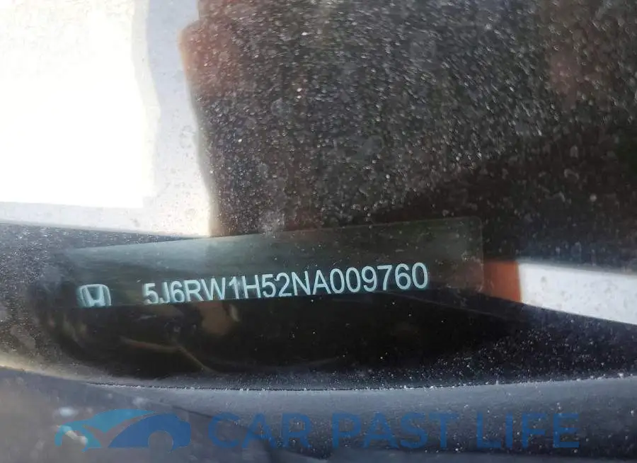 5J6RW1H52NA009760# 13