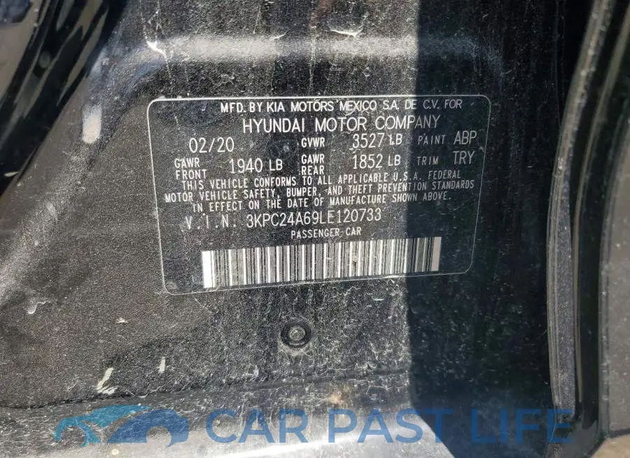 3KPC24A69LE120733# 12
