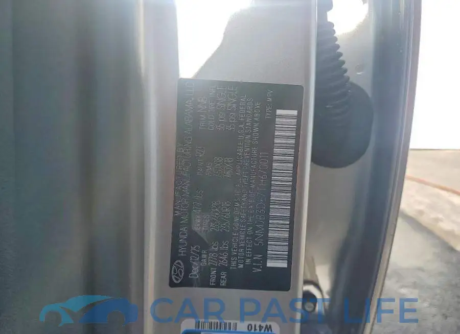 5NMJB3DE7TH670011# 14