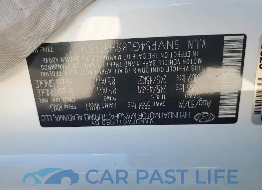 5NMP54GL8SH079301# 14