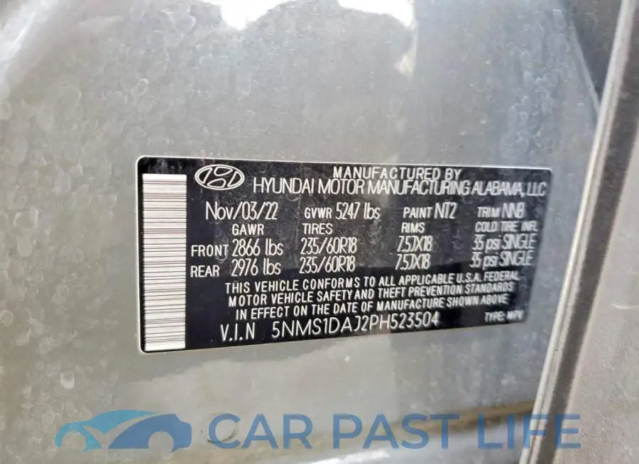 5NMS1DAJ2PH523504# 13