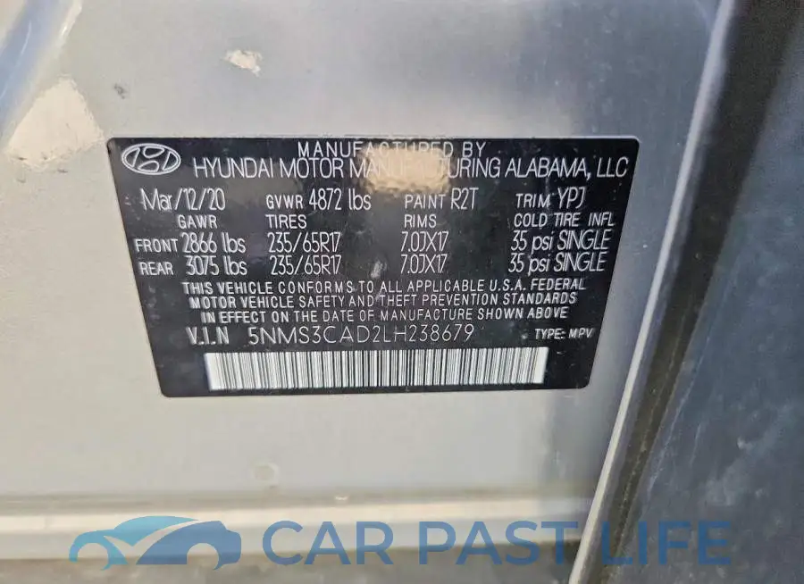 5NMS3CAD2LH238679# 13