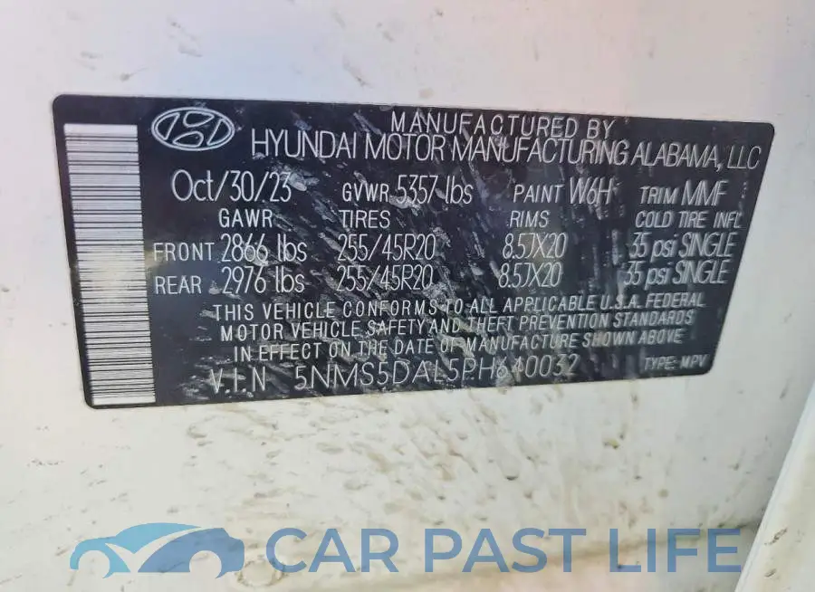 5NMS5DAL5PH640032# 14