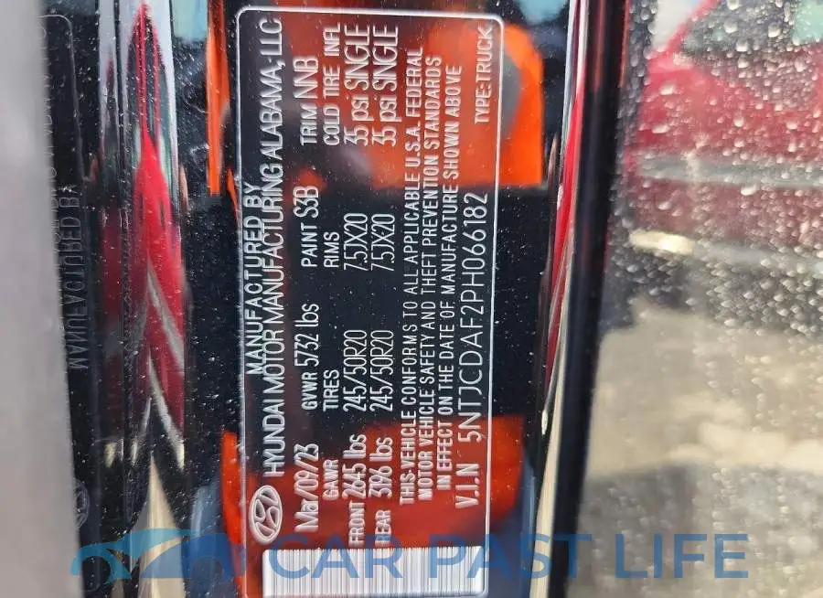 5NTJCDAF2PH066182# 13