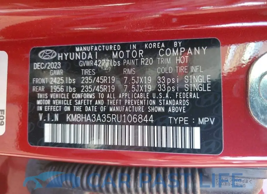 KM8HA3A35RU106844# 13