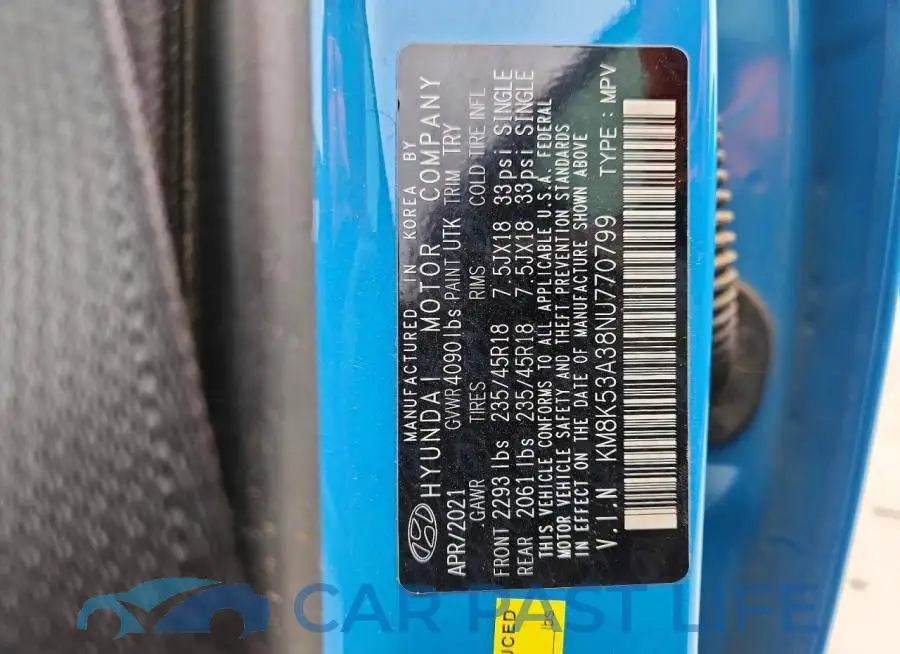 KM8K53A38NU770799# 13