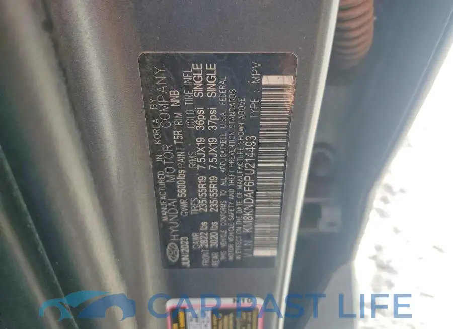 KM8KNDAF6PU214493# 13
