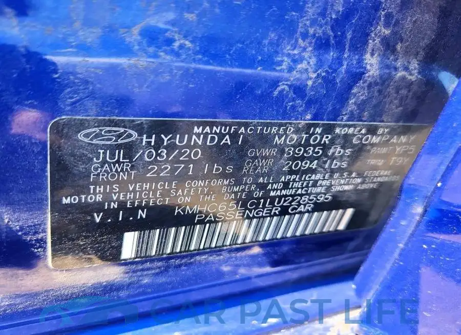 KMHC65LC1LU228595# 12