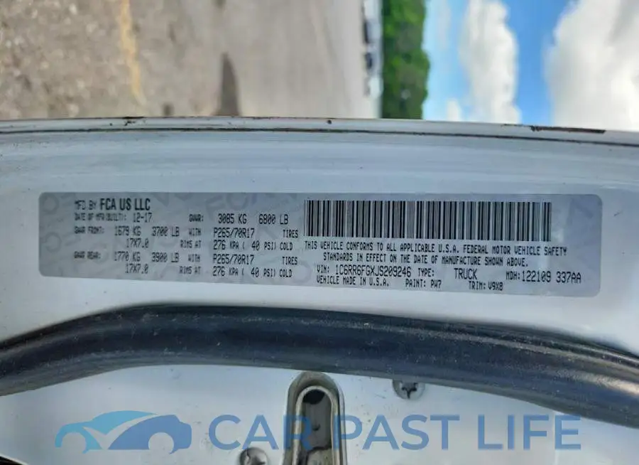 1C6RR6FGXJS209246# 12