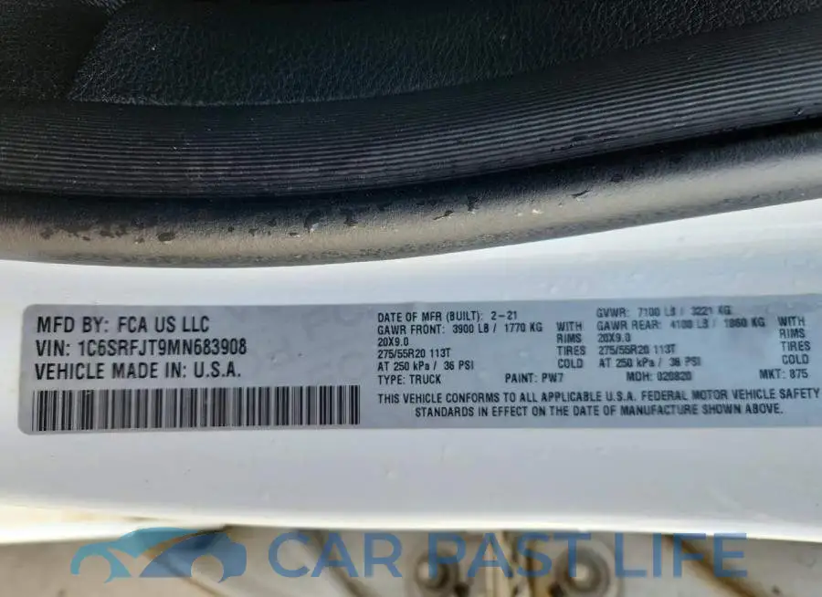 1C6SRFJT9MN683908# 12
