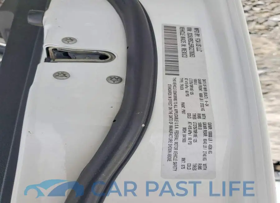 3C6UR5CL5RG278063# 12
