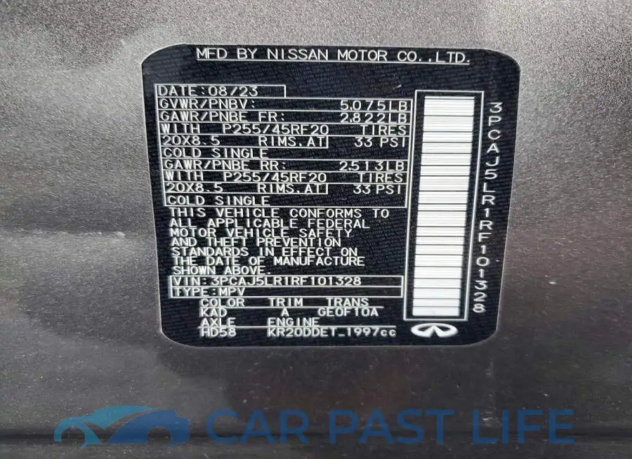 3PCAJ5LR1RF101328# 13