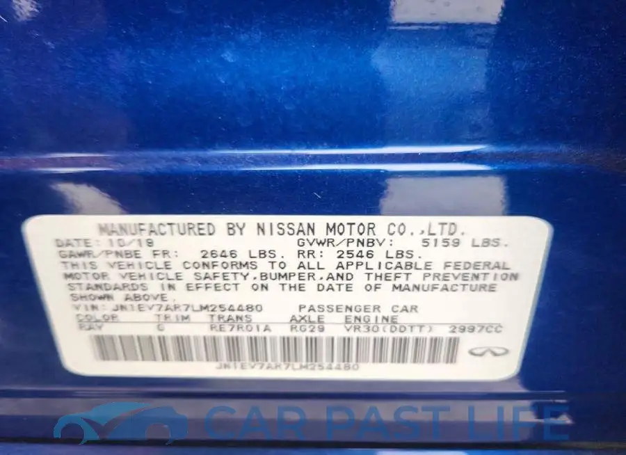 JN1EV7AR7LM254480# 12