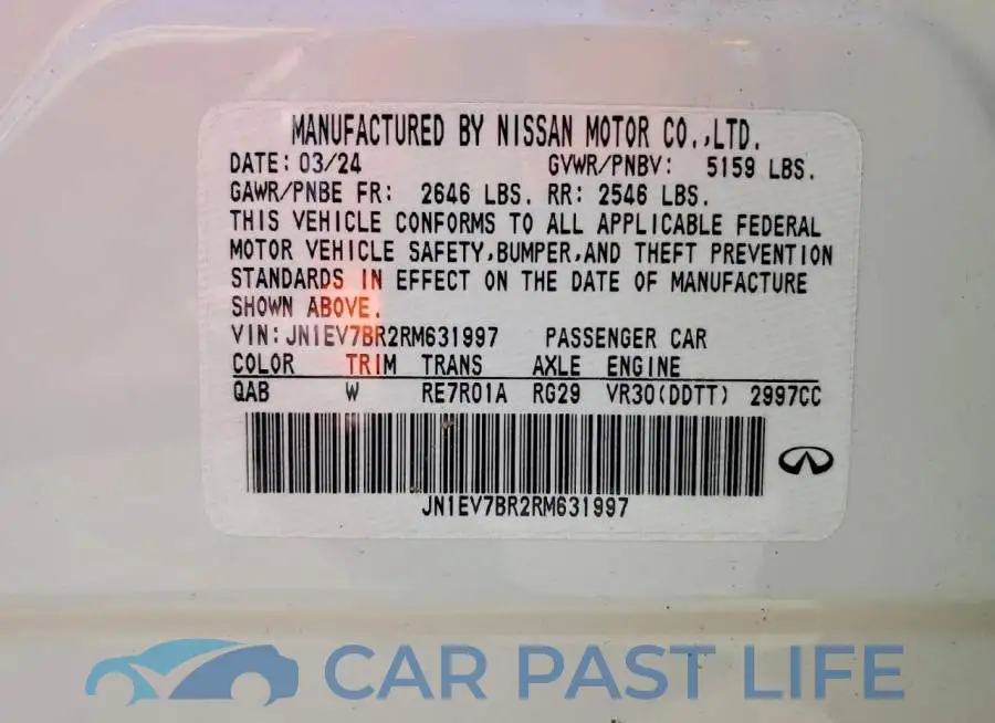 JN1EV7BR2RM631997# 12