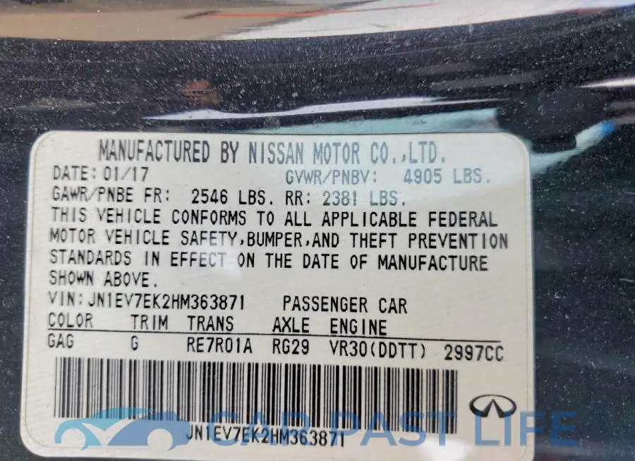 JN1EV7EK2HM363871# 12