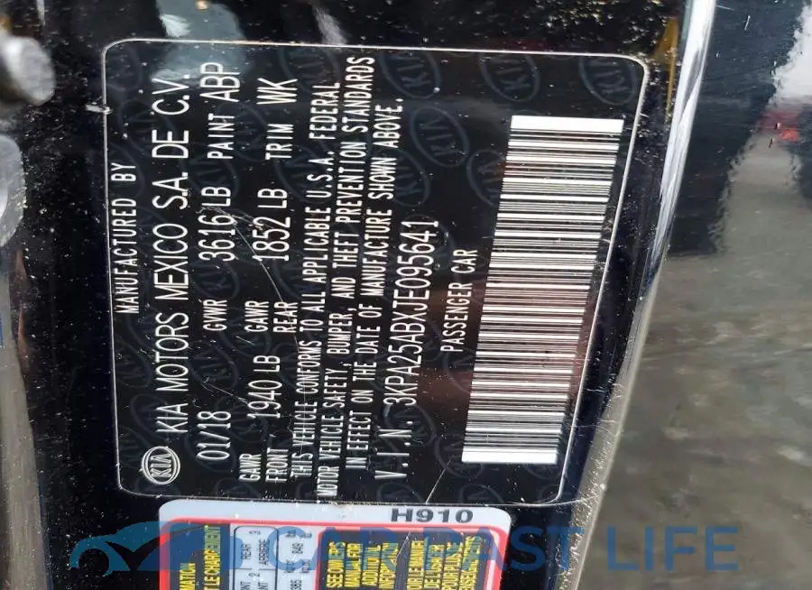 3KPA25ABXJE095641# 13
