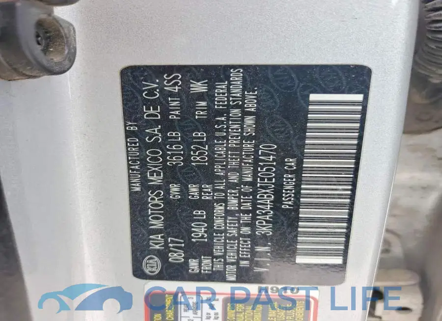 3KPA34ABXJE051470# 12
