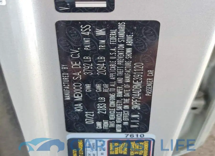 3KPF24AD8ME391120# 12