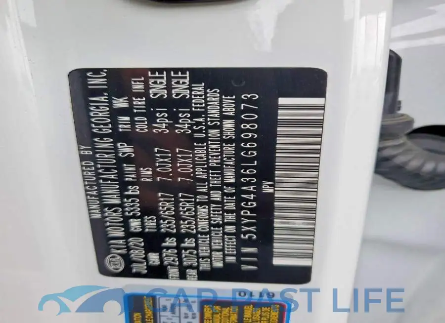 5XYPG4A36LG698073# 13