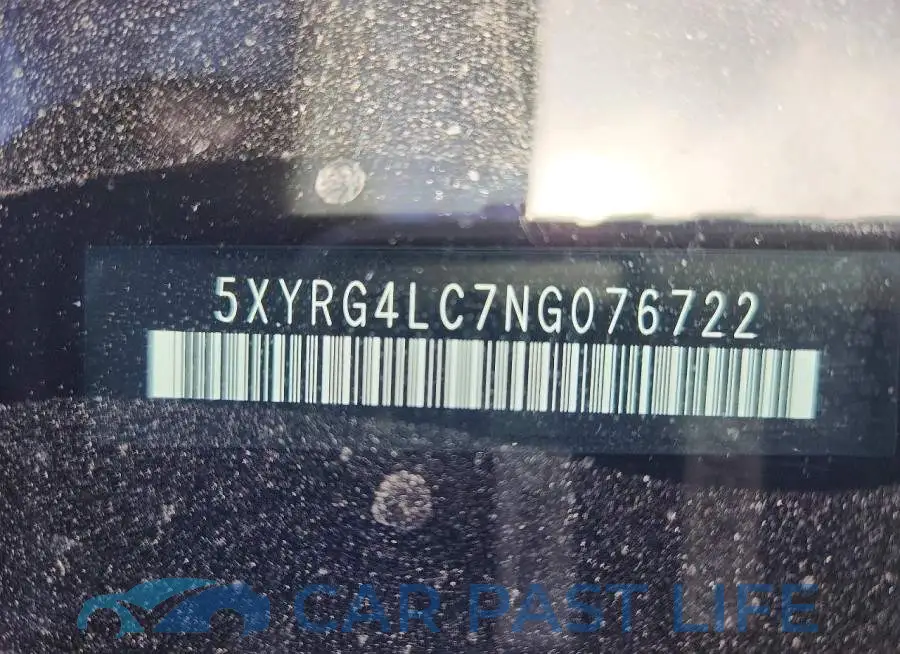 5XYRG4LC7NG076722# 14