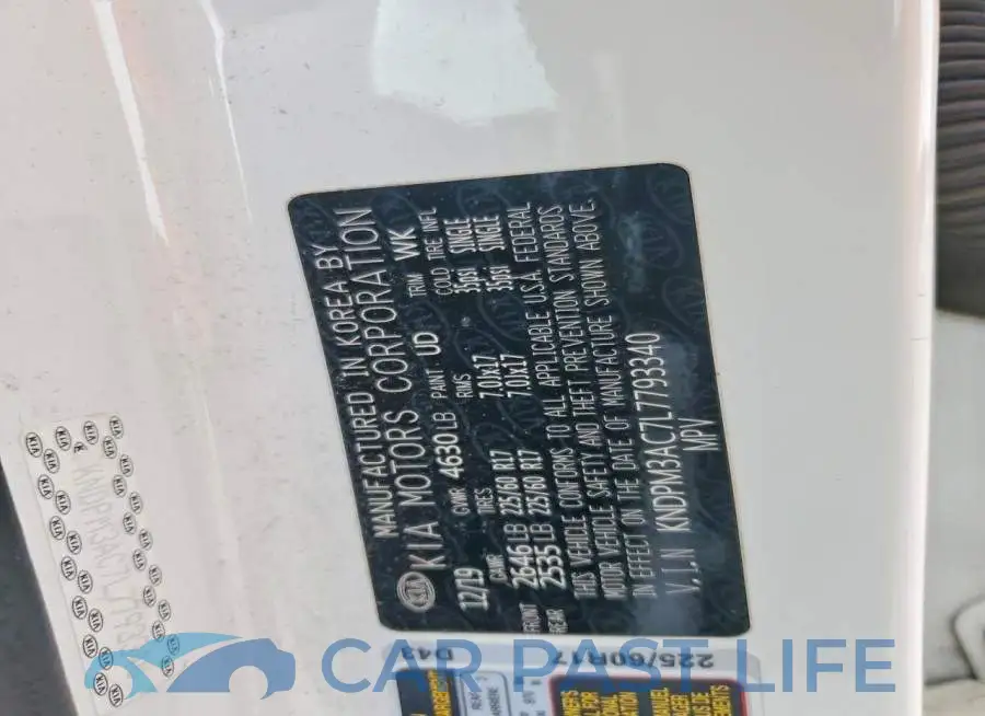KNDPM3AC7L7793340# 13