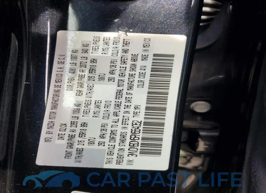 3MVDMBDM6RM664052# 14