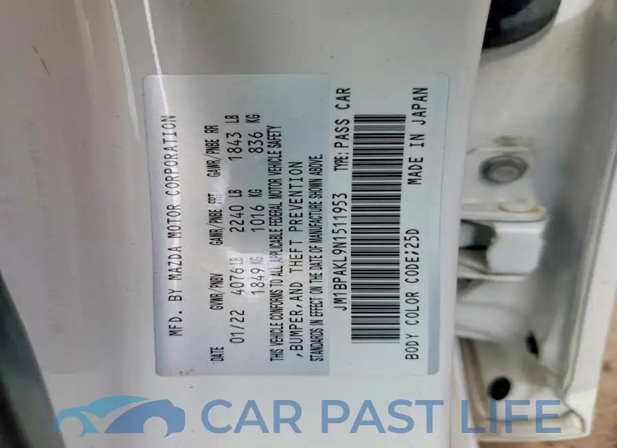 JM1BPAKL9N1511953# 12