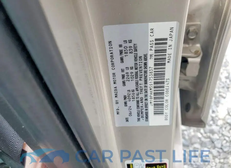 JM1BPAKM5S1753837# 13