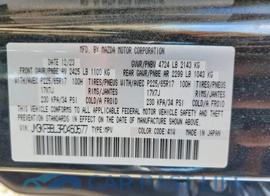 JM3KFBBL3R0450577# 12