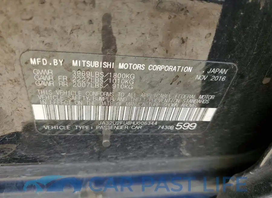 JA32U2FU8HU006344# 13