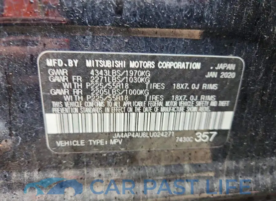 JA4AP4AU6LU024271# 13