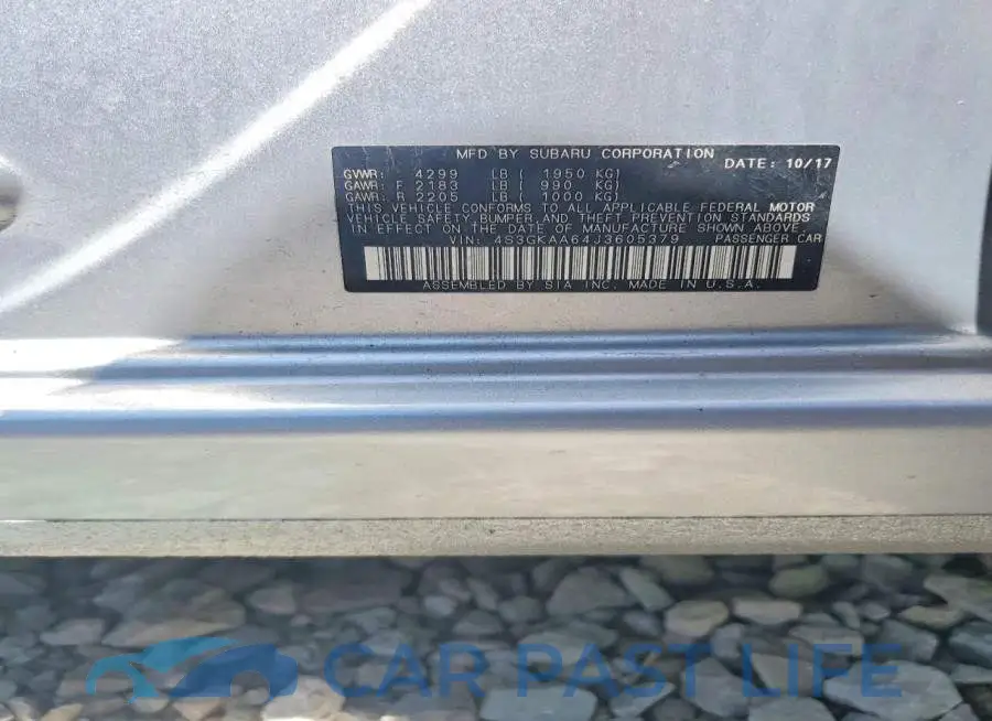4S3GKAA64J3605379# 12