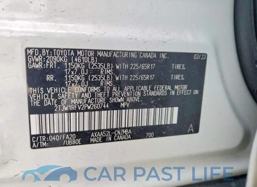 2T3W1RFV2PW260744# 14