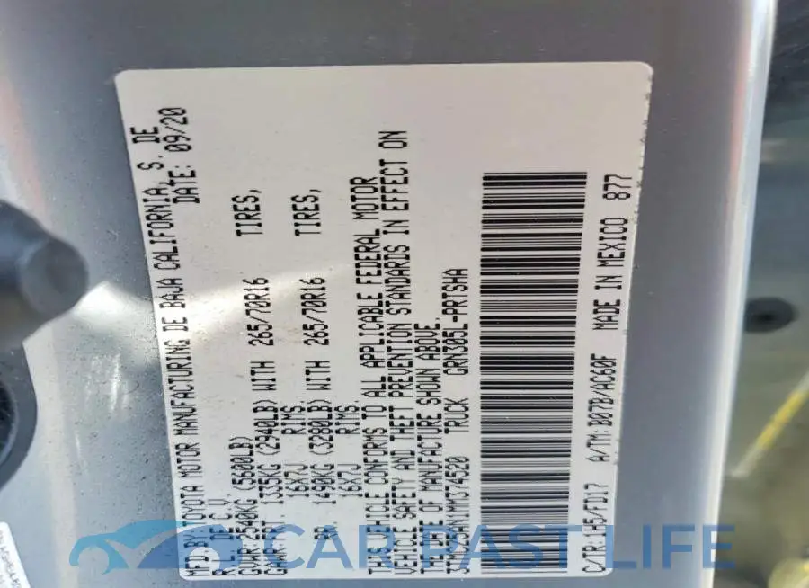 3TMCZ5AN1MM374520# 12