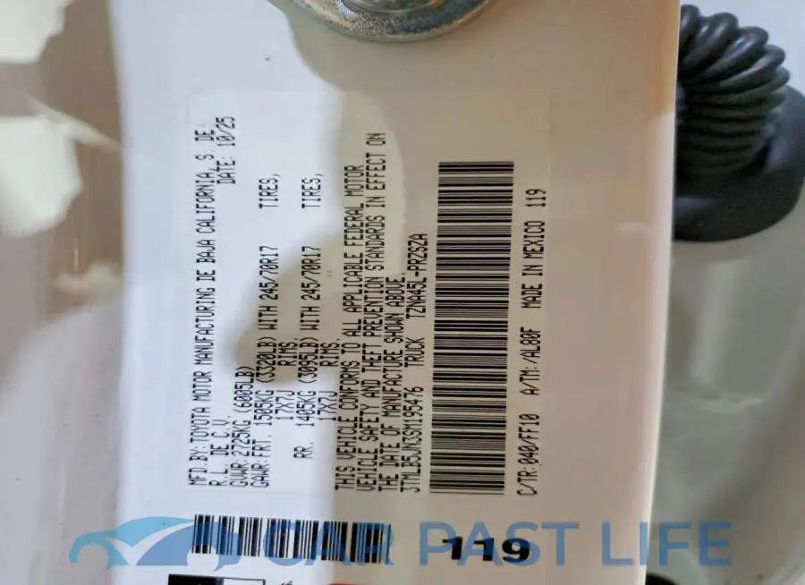 3TMLB5JN3SM195476# 12