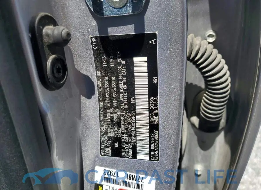 5TDBY5G19JS159451# 13