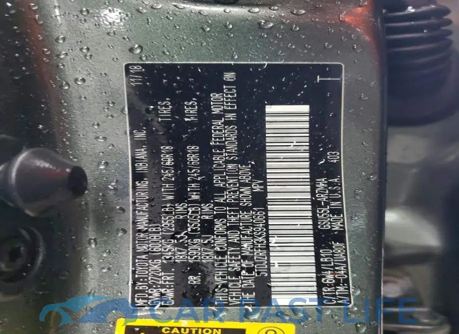 5TDJZRFH3KS940661# 13