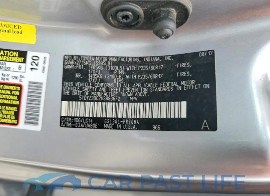 5TDYZ3DC2HS883672# 14