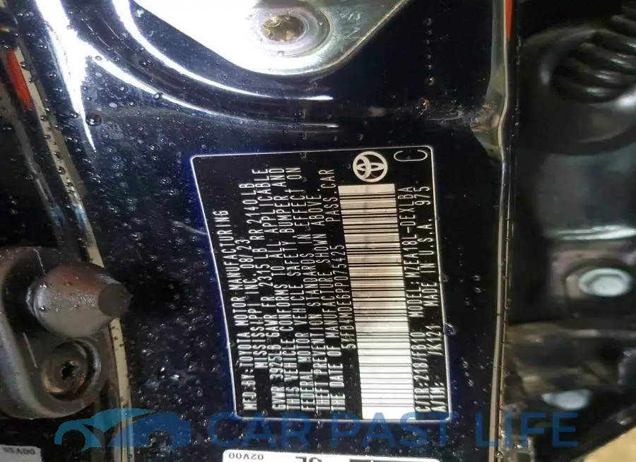 5YFB4MDE6PP075425# 12