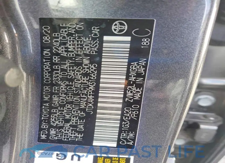 JTDKAMFP9M3166295# 13