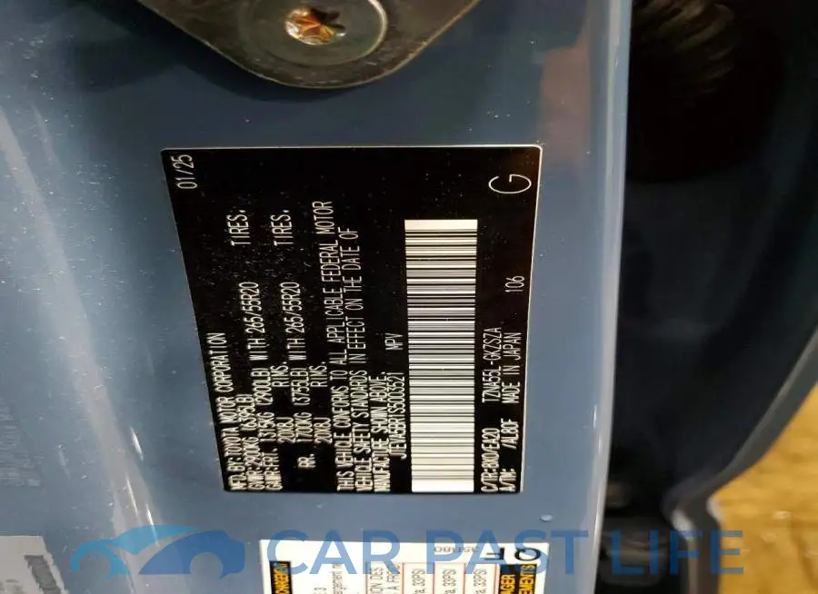 JTEVA5BR1S5003521# 14