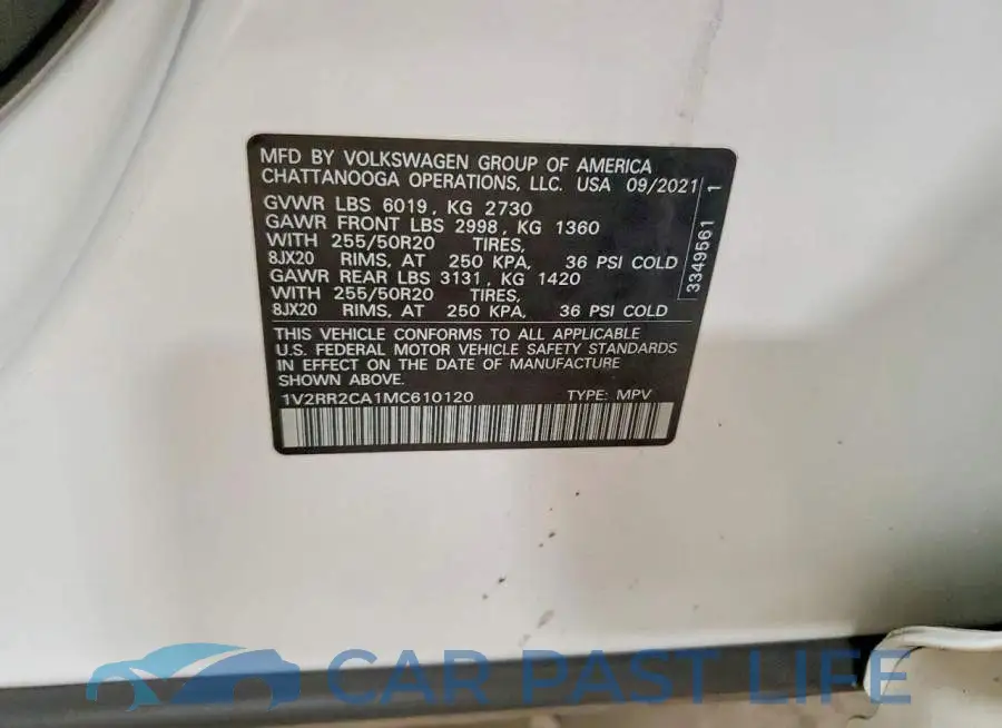 1V2RR2CA1MC610120# 14