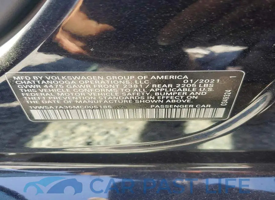 1VWSA7A35MC005185# 12